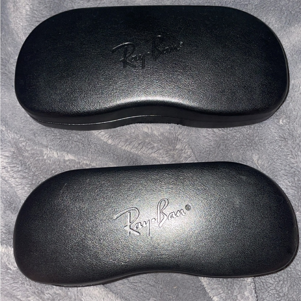Ray-Ban Classic Black Eyewear Cases x2

Never used.